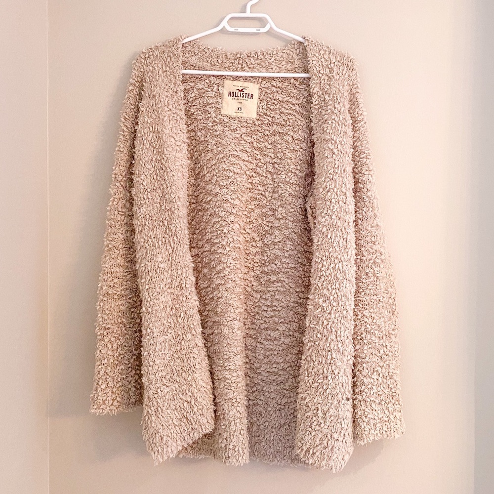 ⭐️Hollister Sherpa Cardigan - Cozy Sweater